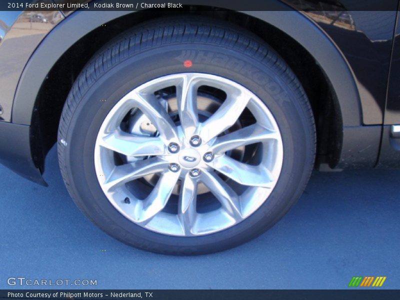 Kodiak Brown / Charcoal Black 2014 Ford Explorer Limited