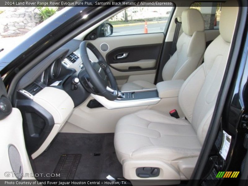 Front Seat of 2014 Range Rover Evoque Pure Plus