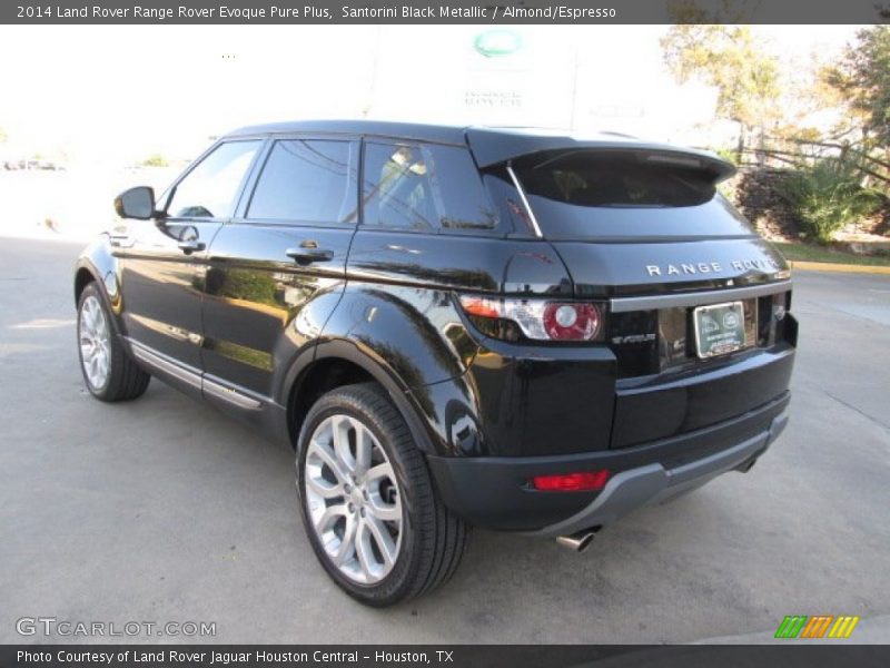 Santorini Black Metallic / Almond/Espresso 2014 Land Rover Range Rover Evoque Pure Plus