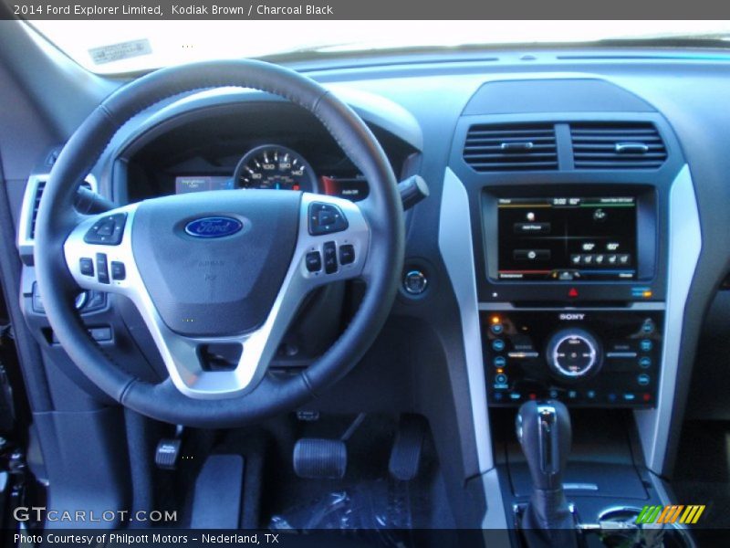 Kodiak Brown / Charcoal Black 2014 Ford Explorer Limited