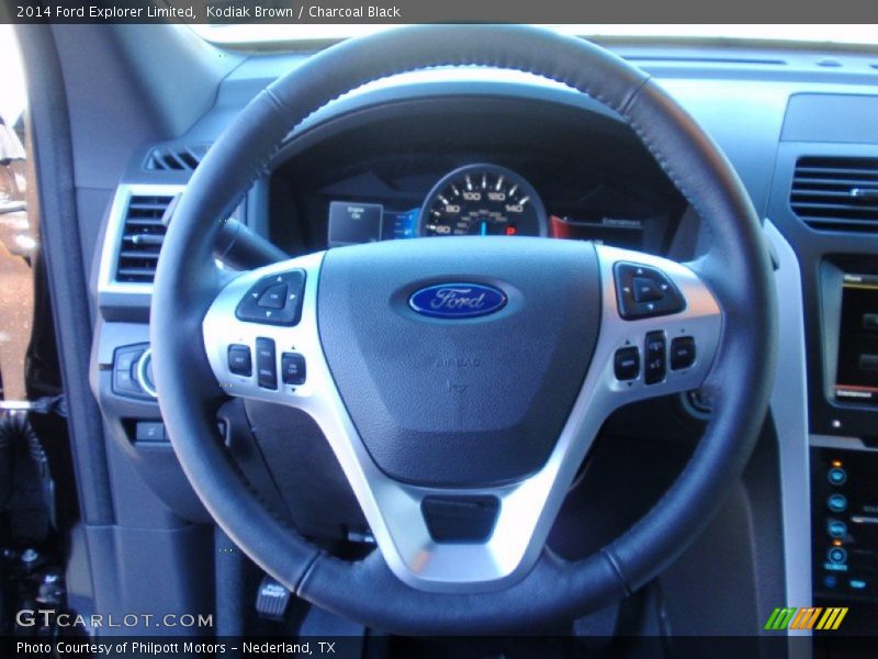 Kodiak Brown / Charcoal Black 2014 Ford Explorer Limited