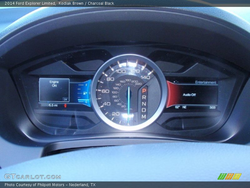 Kodiak Brown / Charcoal Black 2014 Ford Explorer Limited