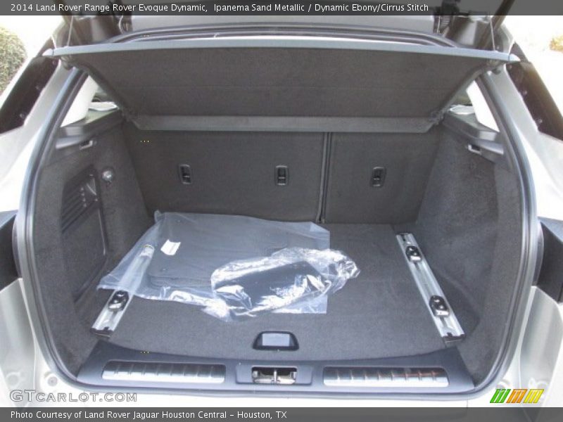  2014 Range Rover Evoque Dynamic Trunk