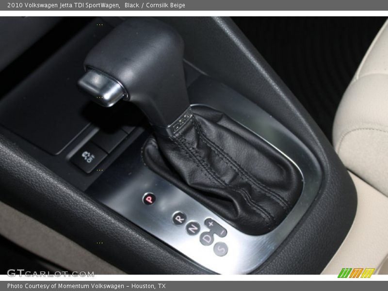 Black / Cornsilk Beige 2010 Volkswagen Jetta TDI SportWagen