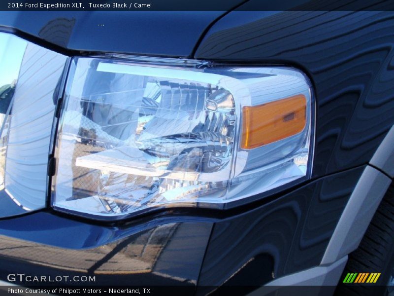 Tuxedo Black / Camel 2014 Ford Expedition XLT
