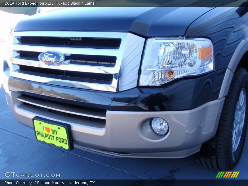 Tuxedo Black / Camel 2014 Ford Expedition XLT