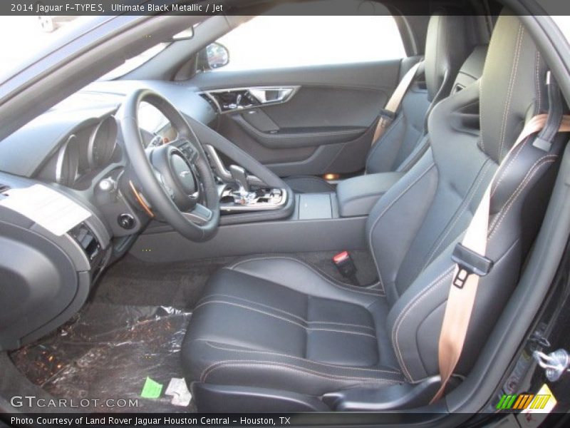 Front Seat of 2014 F-TYPE S