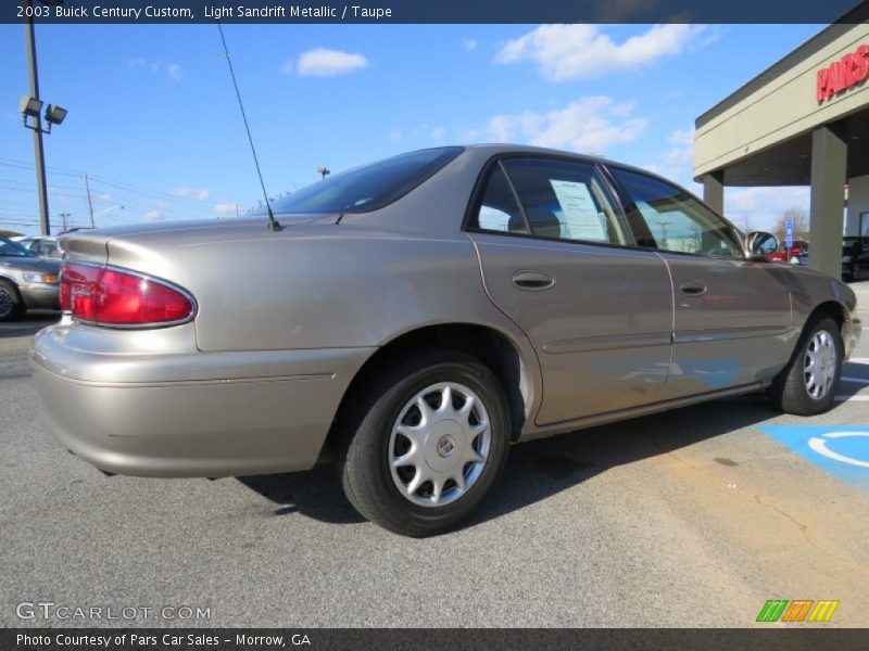 Light Sandrift Metallic / Taupe 2003 Buick Century Custom