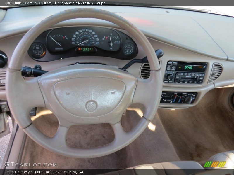 Light Sandrift Metallic / Taupe 2003 Buick Century Custom