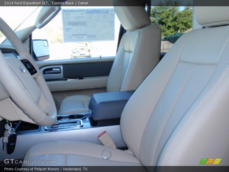 Tuxedo Black / Camel 2014 Ford Expedition XLT