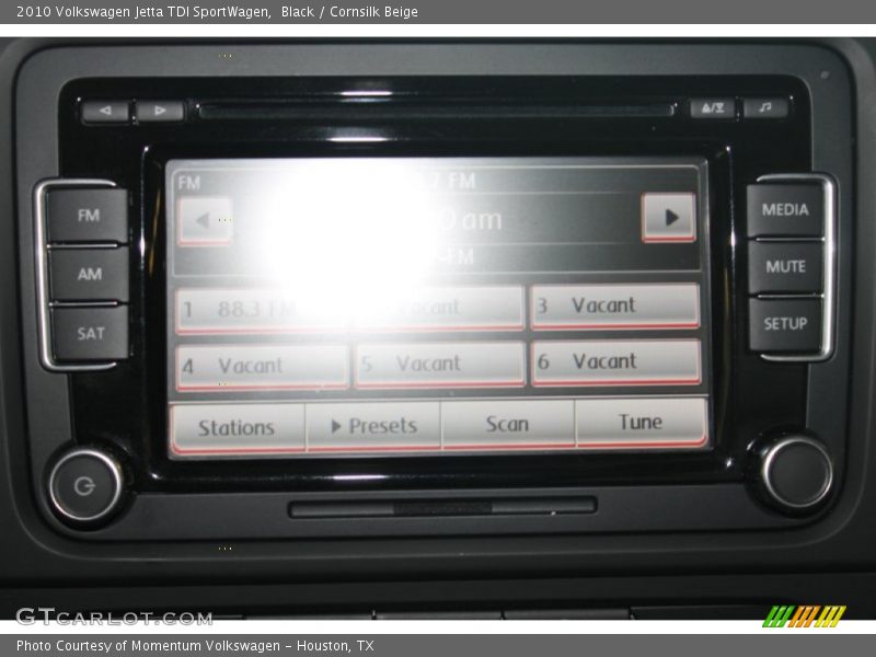 Black / Cornsilk Beige 2010 Volkswagen Jetta TDI SportWagen