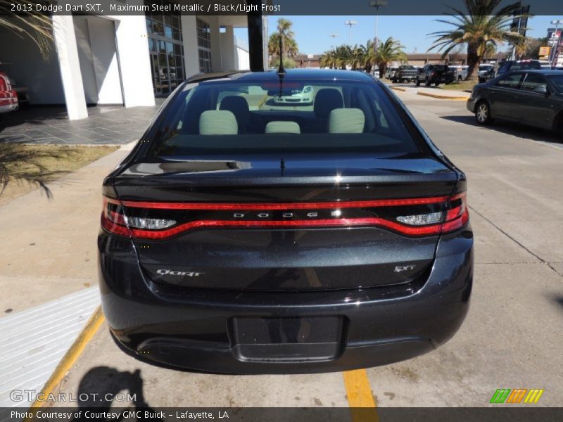 Maximum Steel Metallic / Black/Light Frost 2013 Dodge Dart SXT