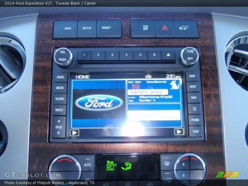 Tuxedo Black / Camel 2014 Ford Expedition XLT