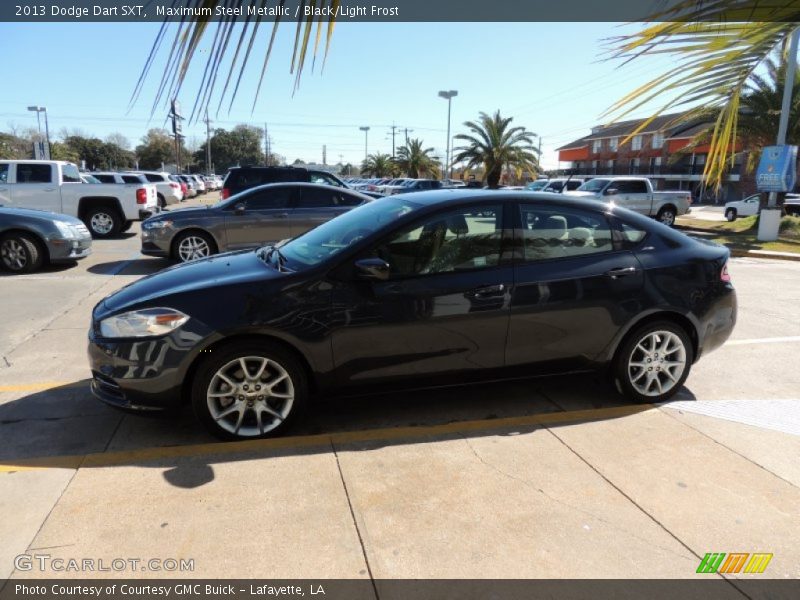 Maximum Steel Metallic / Black/Light Frost 2013 Dodge Dart SXT