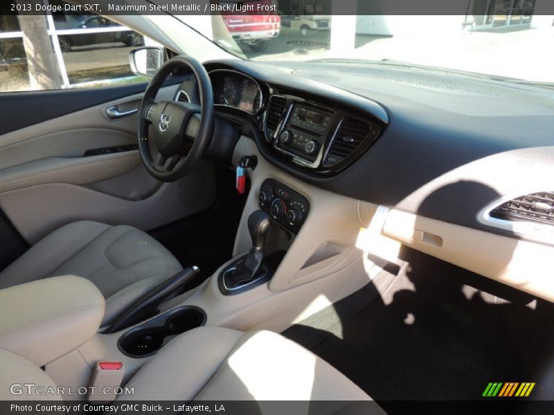 Maximum Steel Metallic / Black/Light Frost 2013 Dodge Dart SXT