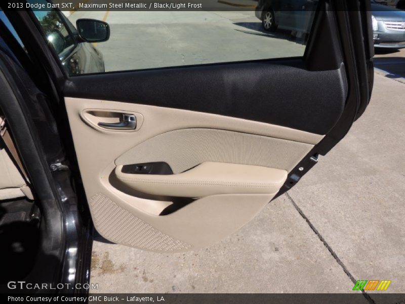 Maximum Steel Metallic / Black/Light Frost 2013 Dodge Dart SXT