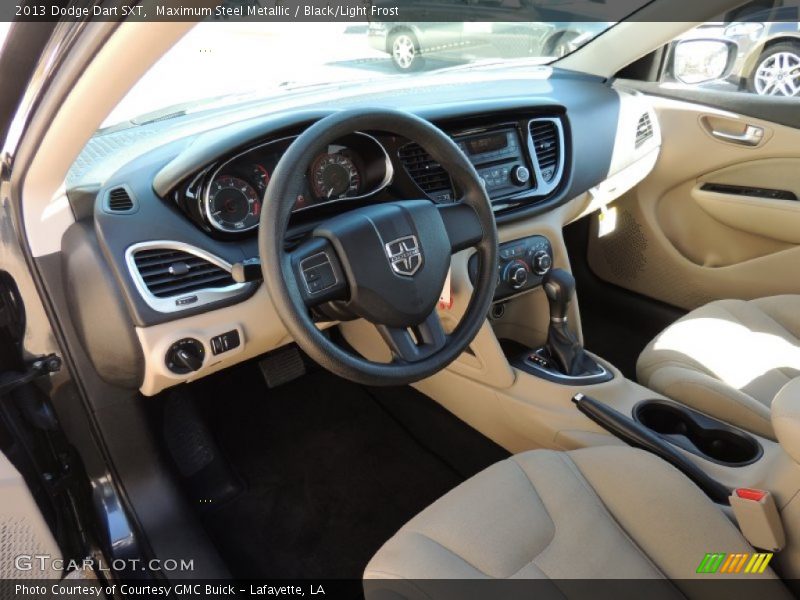 Maximum Steel Metallic / Black/Light Frost 2013 Dodge Dart SXT