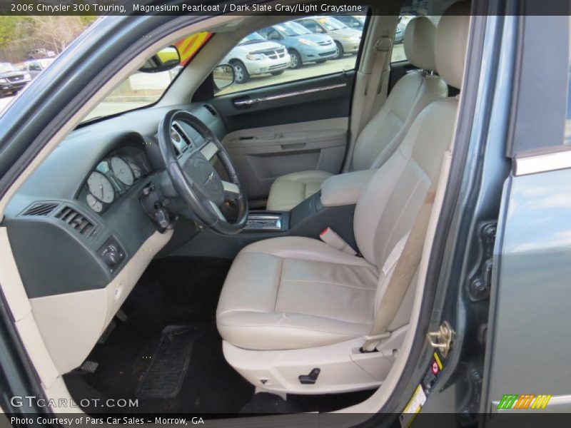 Magnesium Pearlcoat / Dark Slate Gray/Light Graystone 2006 Chrysler 300 Touring