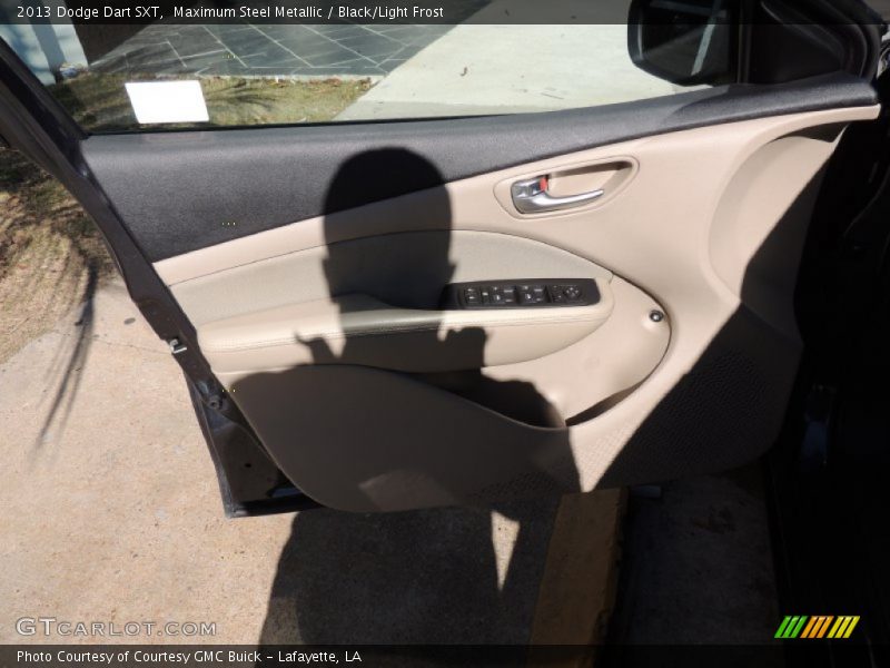 Maximum Steel Metallic / Black/Light Frost 2013 Dodge Dart SXT