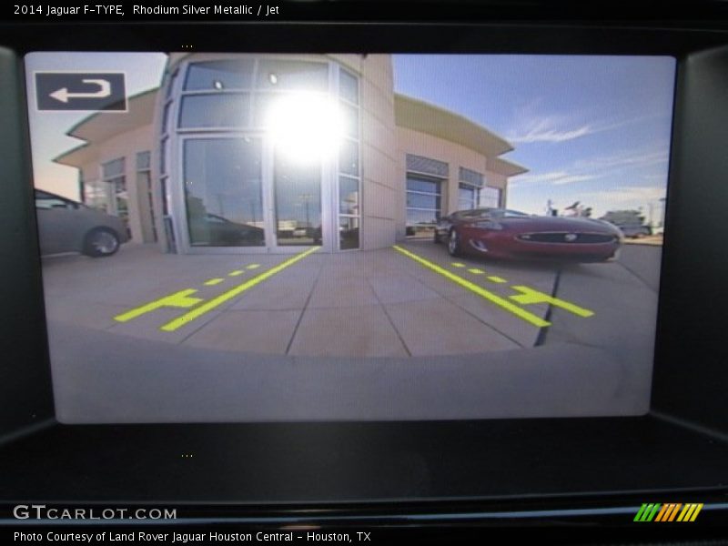 Rhodium Silver Metallic / Jet 2014 Jaguar F-TYPE