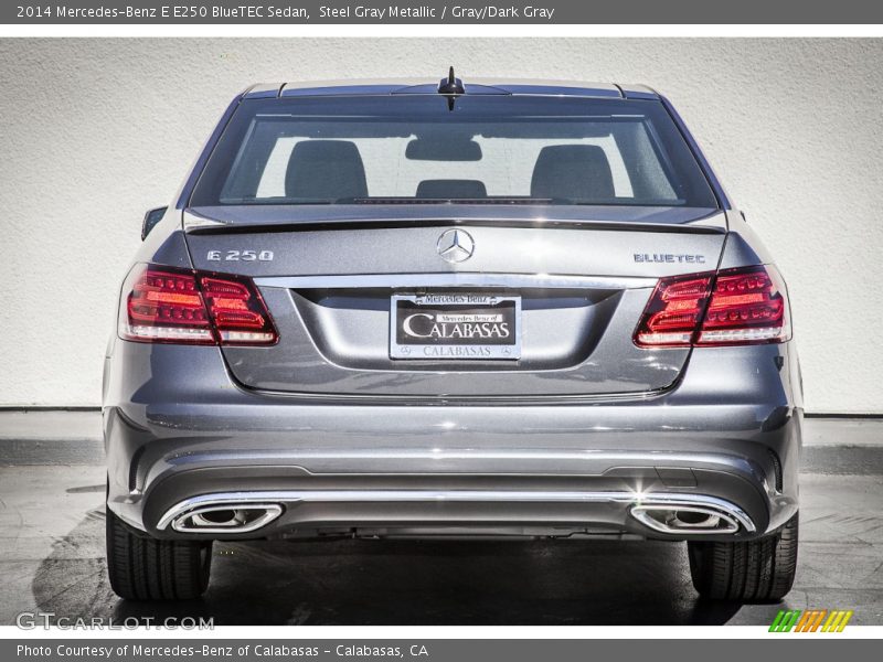 Steel Gray Metallic / Gray/Dark Gray 2014 Mercedes-Benz E E250 BlueTEC Sedan