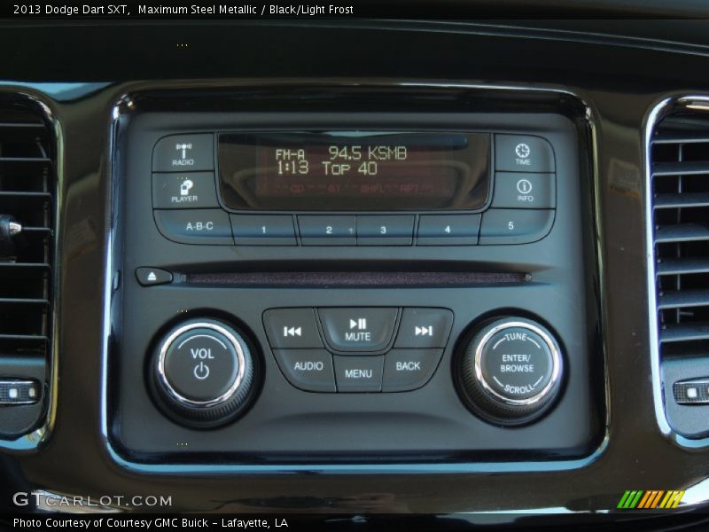 Maximum Steel Metallic / Black/Light Frost 2013 Dodge Dart SXT