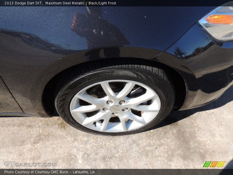 Maximum Steel Metallic / Black/Light Frost 2013 Dodge Dart SXT
