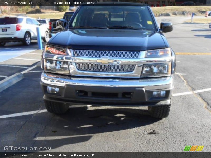 Black / Ebony 2012 Chevrolet Colorado LT Crew Cab 4x4