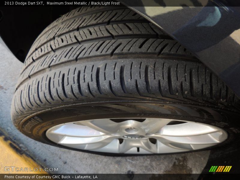 Maximum Steel Metallic / Black/Light Frost 2013 Dodge Dart SXT
