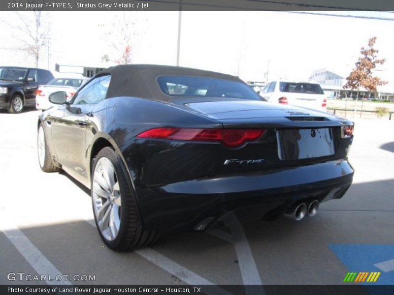 Stratus Grey Metallic / Jet 2014 Jaguar F-TYPE S