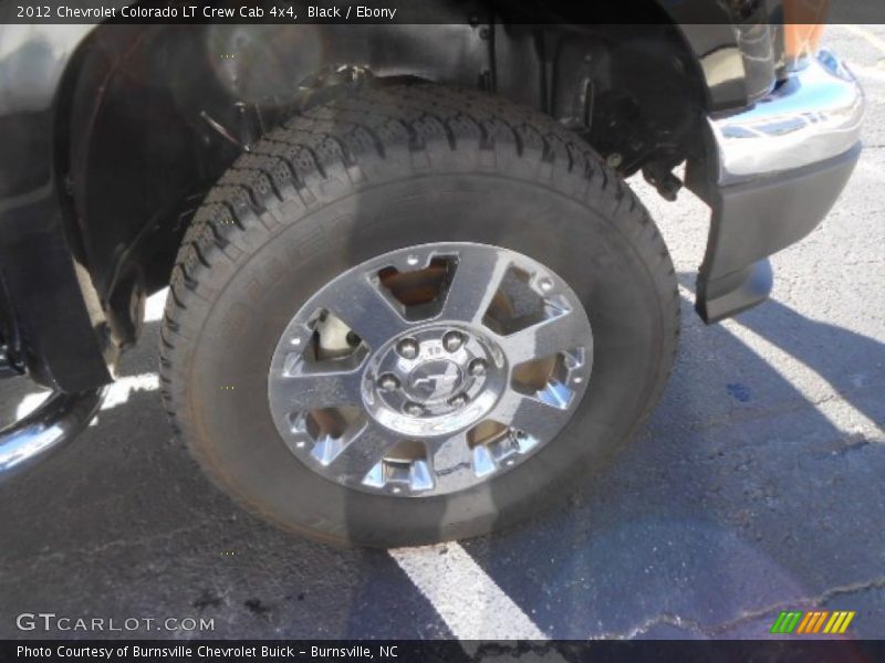 Black / Ebony 2012 Chevrolet Colorado LT Crew Cab 4x4