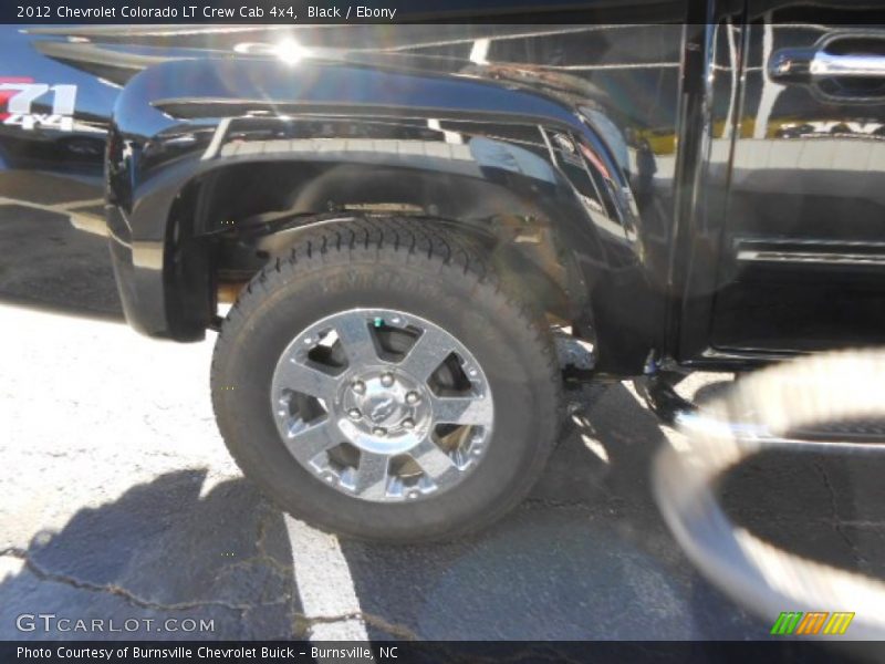 Black / Ebony 2012 Chevrolet Colorado LT Crew Cab 4x4