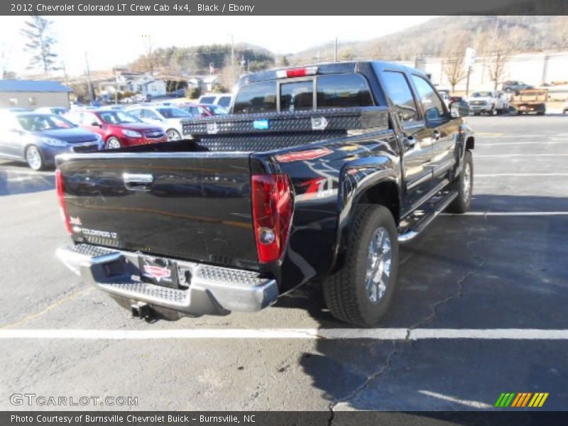 Black / Ebony 2012 Chevrolet Colorado LT Crew Cab 4x4