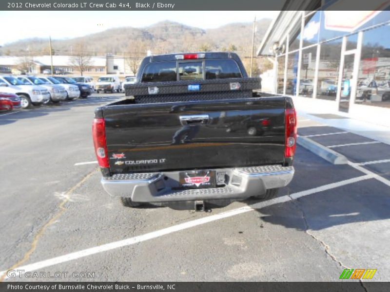 Black / Ebony 2012 Chevrolet Colorado LT Crew Cab 4x4