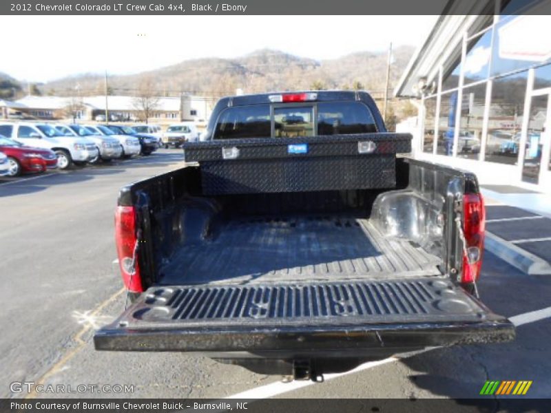 Black / Ebony 2012 Chevrolet Colorado LT Crew Cab 4x4