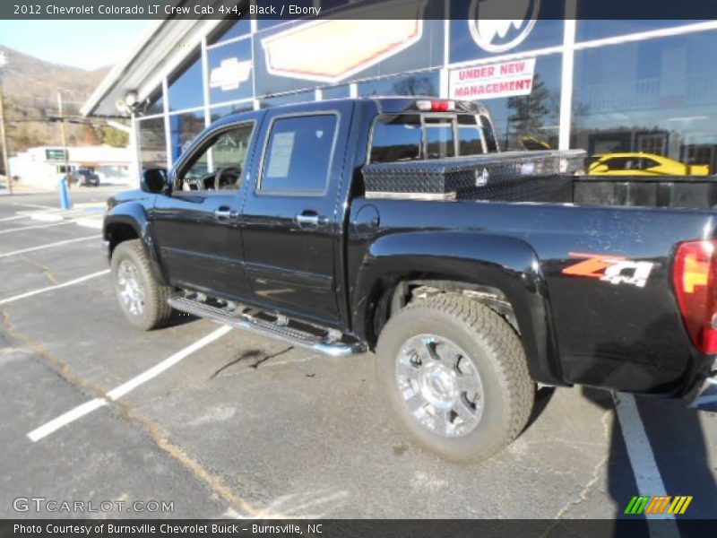 Black / Ebony 2012 Chevrolet Colorado LT Crew Cab 4x4