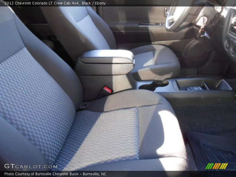 Black / Ebony 2012 Chevrolet Colorado LT Crew Cab 4x4