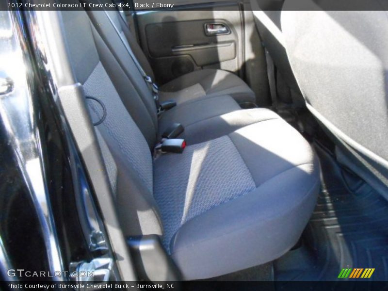Black / Ebony 2012 Chevrolet Colorado LT Crew Cab 4x4