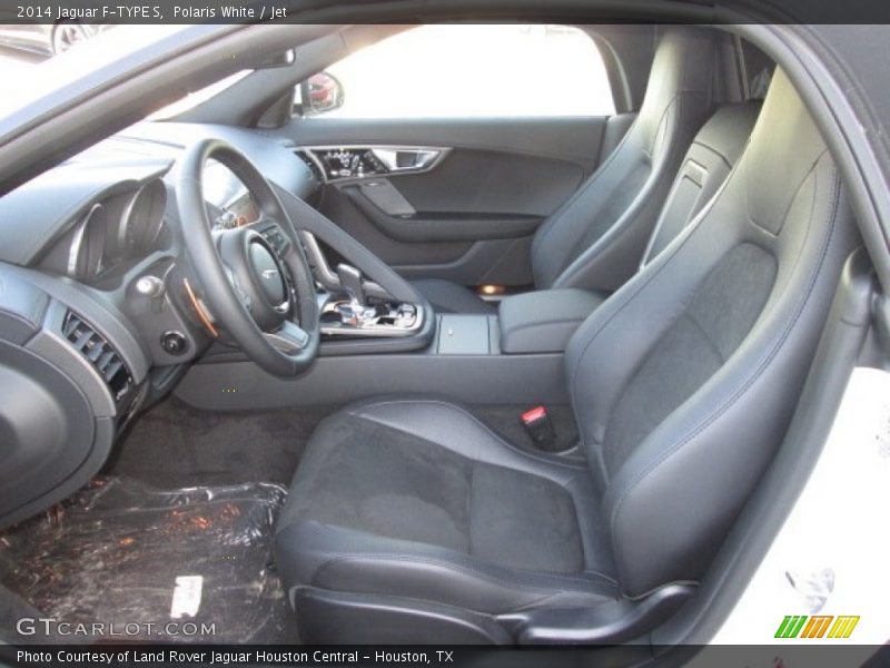 Front Seat of 2014 F-TYPE S