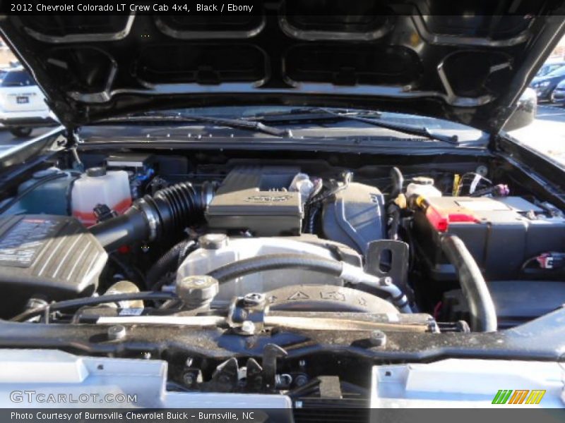 Black / Ebony 2012 Chevrolet Colorado LT Crew Cab 4x4