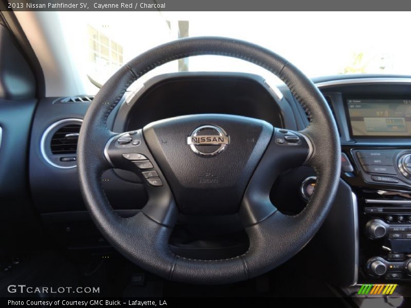 Cayenne Red / Charcoal 2013 Nissan Pathfinder SV