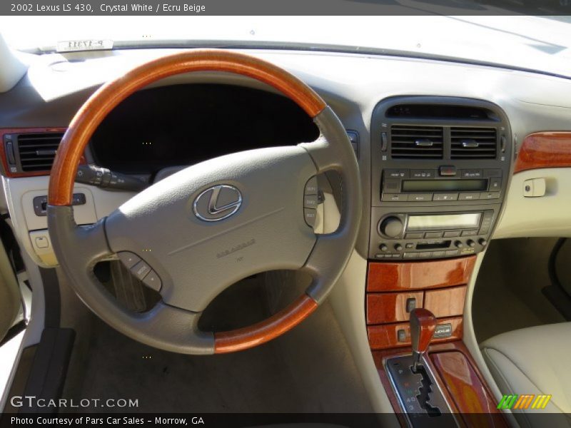 Crystal White / Ecru Beige 2002 Lexus LS 430