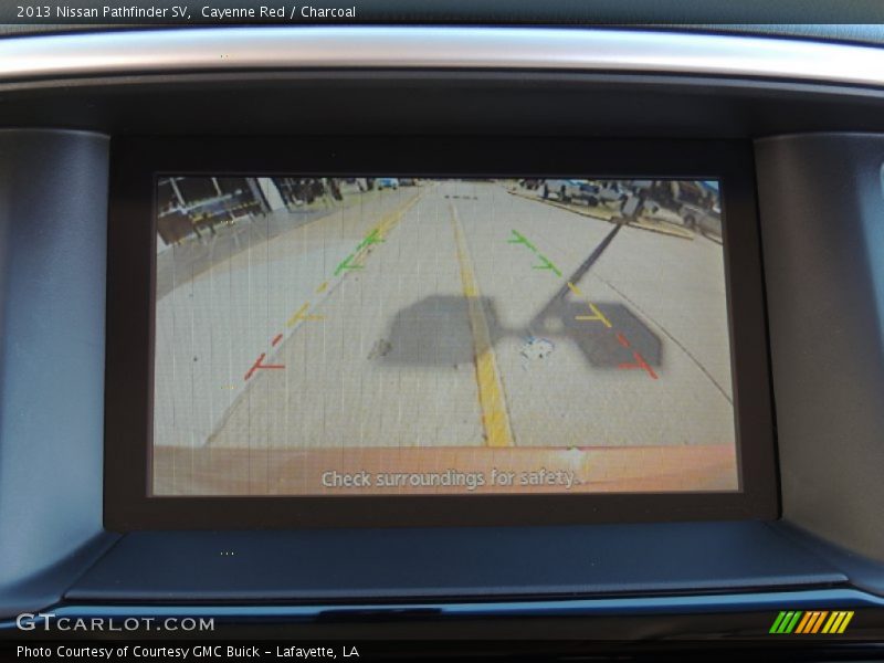 Cayenne Red / Charcoal 2013 Nissan Pathfinder SV
