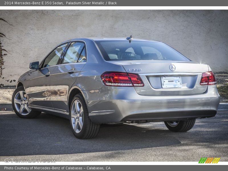 Paladium Silver Metallic / Black 2014 Mercedes-Benz E 350 Sedan