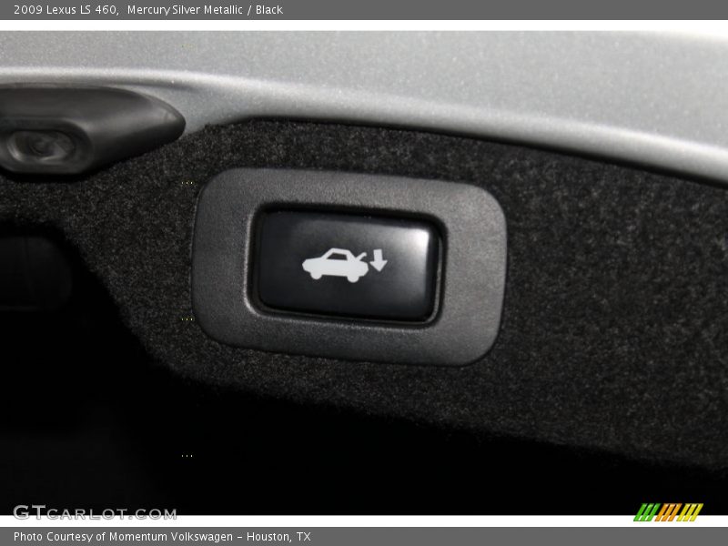 Mercury Silver Metallic / Black 2009 Lexus LS 460