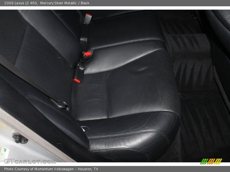 Mercury Silver Metallic / Black 2009 Lexus LS 460