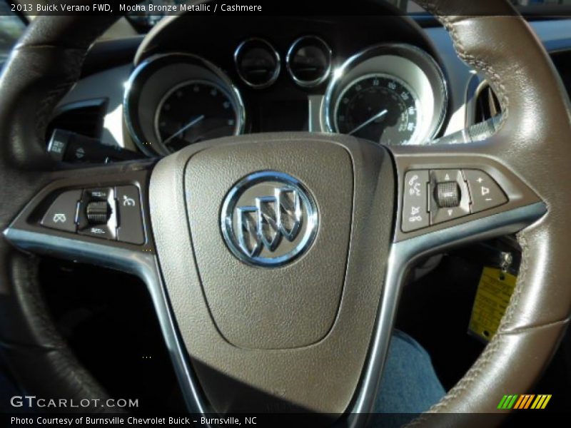 Mocha Bronze Metallic / Cashmere 2013 Buick Verano FWD