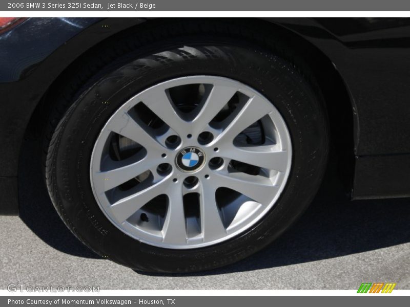 Jet Black / Beige 2006 BMW 3 Series 325i Sedan