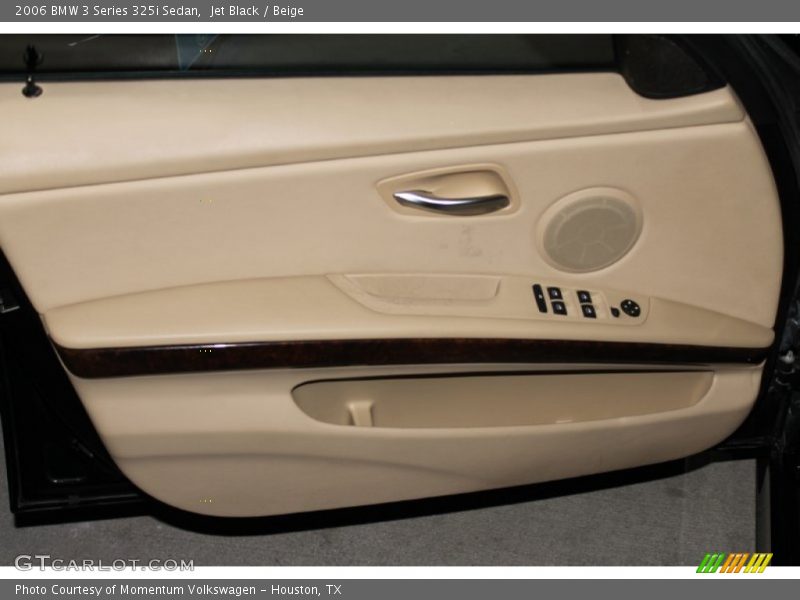 Jet Black / Beige 2006 BMW 3 Series 325i Sedan