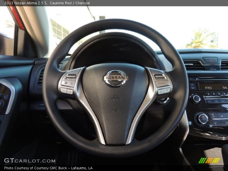 Cayenne Red / Charcoal 2013 Nissan Altima 2.5 S